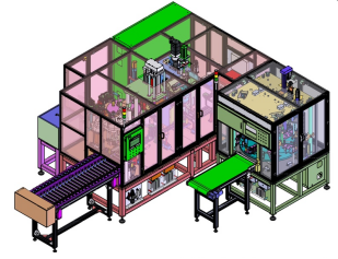 Automatic assembly line - Auto parts product from Ruige Technology