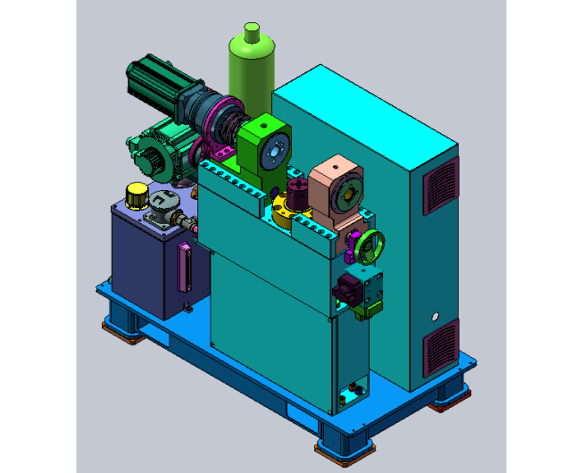 Three-axis bushing durability testing machine - Auto parts product from Ruige Technology
