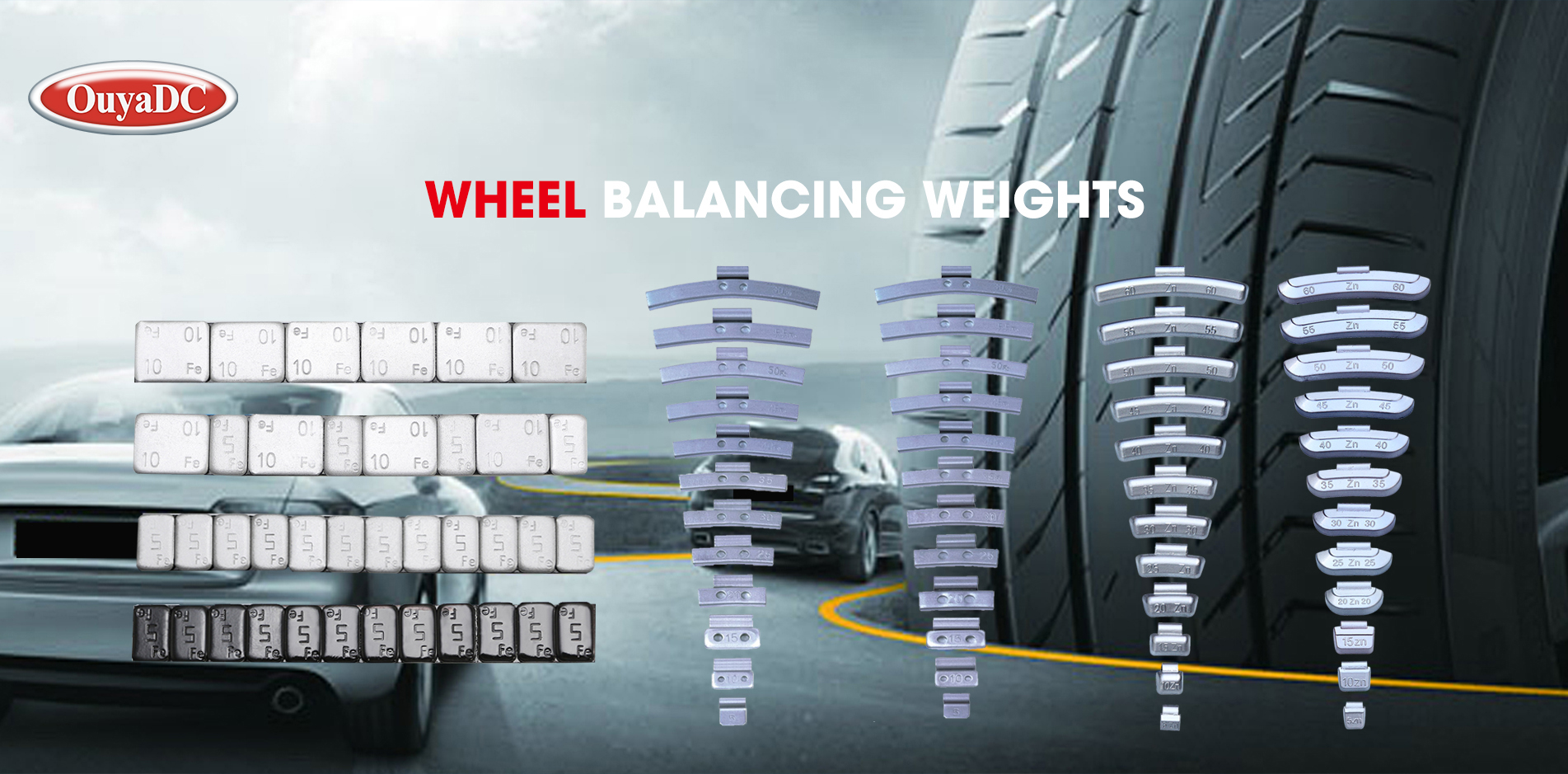 Wheel balance weight - Auto parts product image