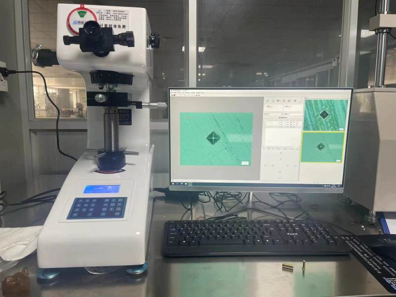Micro Vickers hardness tester - Auto parts product from Hengyi Metrology Testing Technology